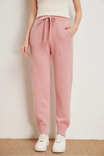 Woolly Luxe Pink Sweatpants Tres Fou Or Something